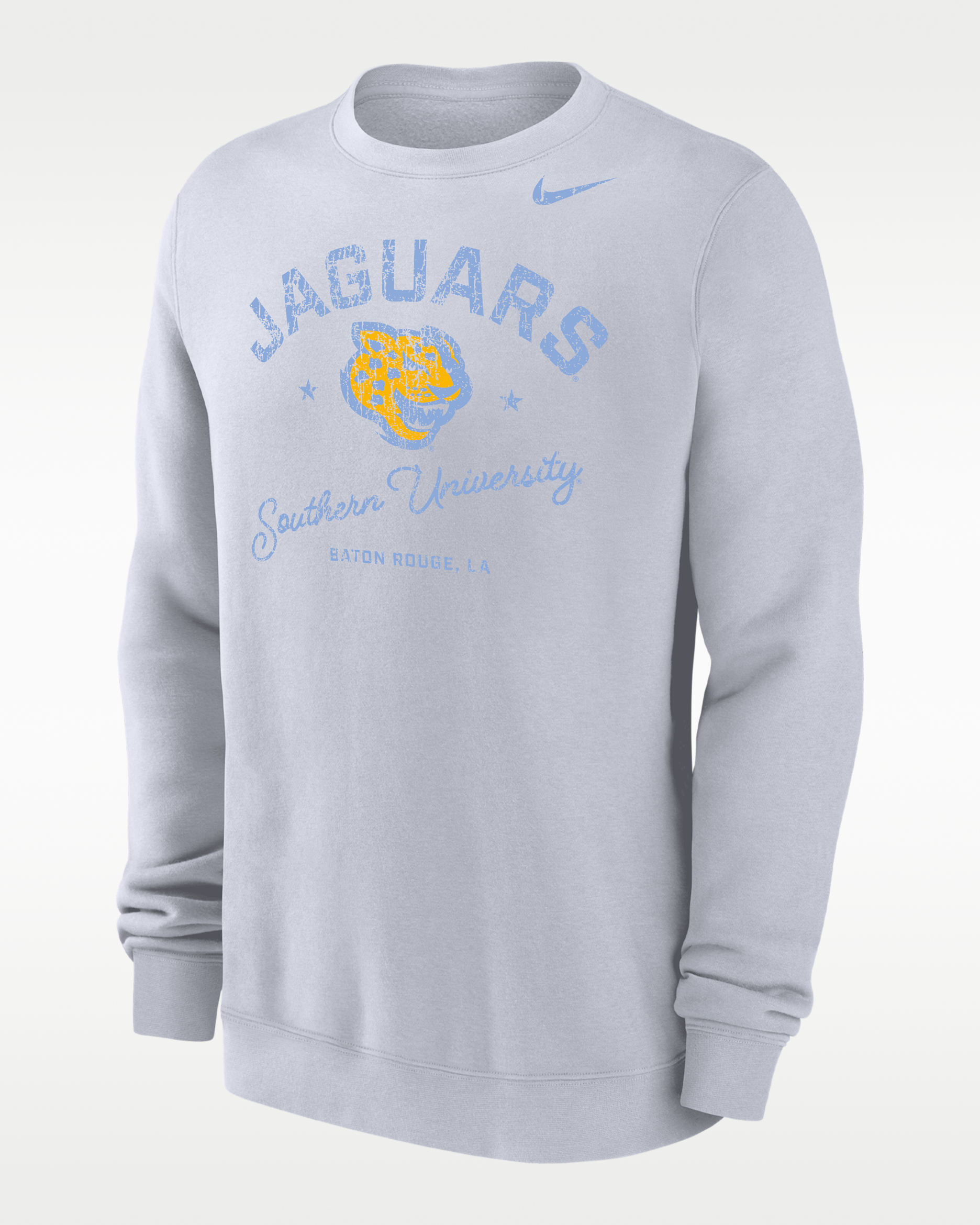 Nike College (Southern University and A&M) Men's Club Fleece Crew